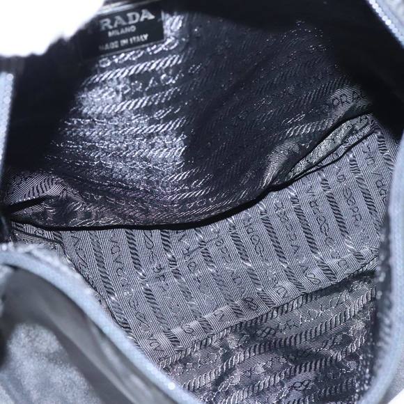 PRADA Shoulder Bag Nylon Black Auth bs20373 - Picture 11 of 16